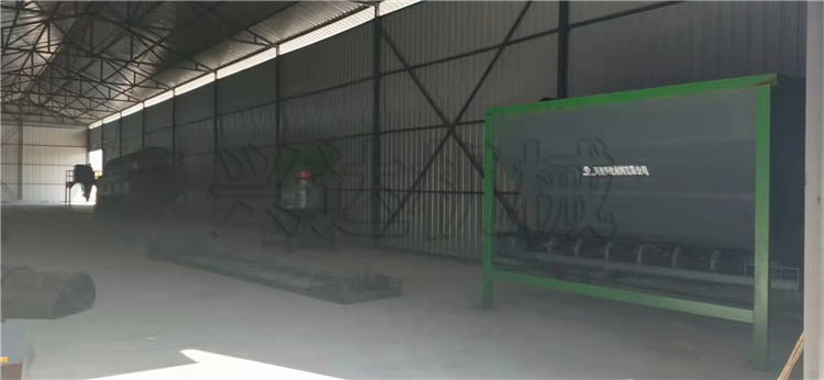 吉林年產(chǎn)10萬(wàn)噸粉狀生產(chǎn)線 安裝現(xiàn)場(chǎng)